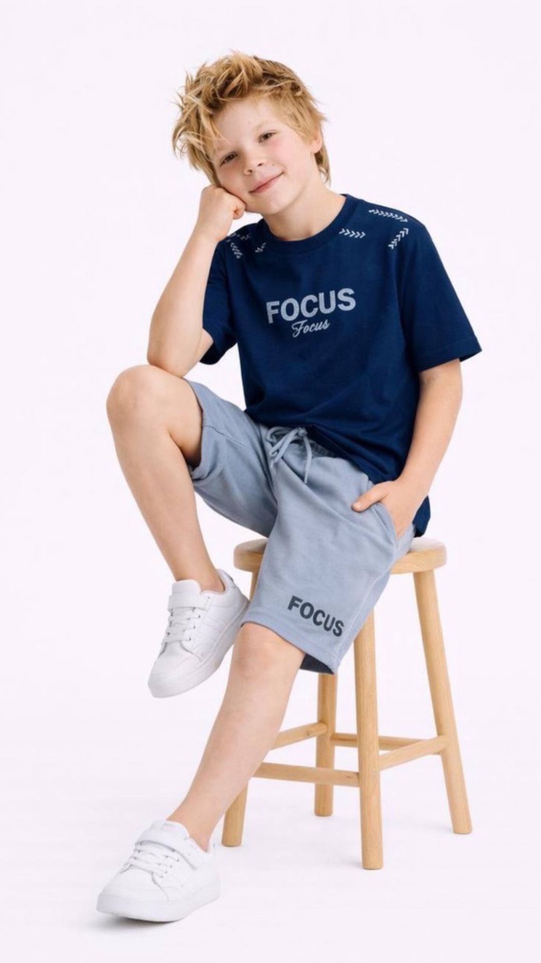 ست تیشرت شلوارک ترک FOCUS